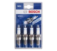 Bosch Paquete De 4 Bujías M14x1,25 SW 20,8mm Llave Longitud De Rosca 19mm 0,8mm