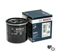 BOSCH Paquete Inspección Filtro De Aceite Para Dacia Lodgy 1.6 SCe 115