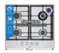 BOSCH PCH6A5I90 Placa De Cocción A Gas 60 Cm 4 Fuegos Doble Corona