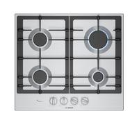 Bosch Serie 6 PCP6A5I90 hobs Acero inoxidable Integrado 58 cm Encimera de gas 4 zona(s)