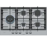 Bosch PCS7A5I90 Quemador Encimera Flameselect Inox 75CM 5 Fuegos Rejillas Hierro