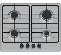 BOSCH PGP6B5K85 Cocina De Gas Inoxidable 60Cm 4 Fuegos Rejillas Esmaltadas