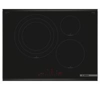Bosch PID775HC1E Serie 6, Placa de inducción, 70 cm, Negro, con perfiles