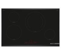 Bosch Serie 8 PIE875HC1E hobs Negro Integrado 80 cm Con placa de inducción 4 zona(s)