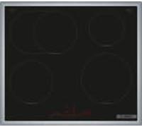 Bosch PIF645HB1E Serie 6 - Placa de inducción inteligente (autosuficiente), 60 cm de ancho, zona de asado, marco circular, control de campana basado en fogones, cocción más rápida