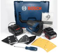Bosch Pila Lijadora Orbital Gss 18V-10 Con 2 x 5,0Ah LI-ION Pila L-BOXX 06019D0