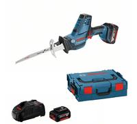 Bosch Pila Sierra de Sable Gsa 18 V-Li C Con 2 x 5,0Ah LI-ION L-BOXX 06016A5002