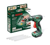 Bosch Pistola de pegar PKP 3.6 LI (1 batería, 3,6 voltios, en caja) | Cargador micro USB; 4 barras de pegamento ultra potente; 3,6 V