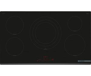 Bosch PIV931HC1E Serie 6, placa de inducción, 5 fuegos, sensores de control de temperatura, calentamiento rápido, negro, 90 cm.