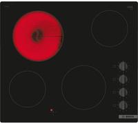 Bosch Serie 2 PKE611CA8E hobs Negro Integrado 60 cm Cerámico 4 zona(s)