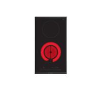 Bosch Serie 6 PKF375FP2E hobs Negro Integrado 30 cm Cerámico 2 zona(s)