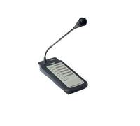 Bosch PLENA Estación de llamada para sistema de alarma por voz, 6 zonas, teclas selección, PTT, indicaciones LED