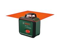 Nivel láser PLL 360-1 de Bosch con trípode TT 120 (nivel láser de 360° autonivelante, precisión de ±0,4 mm/m, rango de trabajo de 12 m, función de pendiente, en caja de cartón)