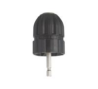 Bosch 2 608 572 075 - Portabrocas de sujeción rápida hasta 10 mm - 1 - 10 mm, 1/4" - 6k (pack de 1)
