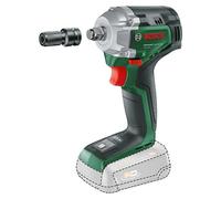 Bosch llave de impacto a batería UniversalImpactDrive 18V-350 (apriete potente y fijación en la obra; par de apriete máx.: 350 Nm; adaptador hexagonal; sistema de 18 voltios; sin batería)
