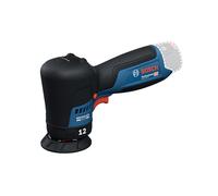 Bosch PRO 12V System pulidora a batería GPX 12V-77 (incl. plato de caucho montado con cierre por contacto de 77 mm, plato de espuma de corte y pulido de 77 mm)