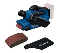 Bosch PRO 18V System Lijadora de banda a batería GBS18V-75 (incl. banda de lija de grano 80, bolsa para polvo)