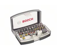 Bosch Pro 32 Piezas Broca Atornillar Set Surtido en Caja Con Soporte Puntas