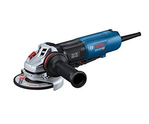 Bosch PRO Amoladora GWS 17-125 PS | Mejor relación potencia-superficie de agarre con interruptor PROtection y selección de velocidad GWS17-125PS+Caja de cartón