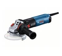 Bosch PRO Amoladora GWS 17-125 SB | Mejor relación potencia-superficie de agarre con selección de velocidad y sistema de frenado inteligente