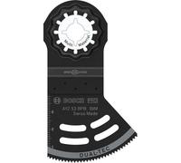 Bosch 5 hojas multimaterial AYZ 53 BPB para herramientas multifunción (para placas de yeso, madera con clavos, ancho 53 mm, herramienta multifunción), Versión actual