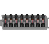 Bosch PRO Bit De Impacto Robertson, R1 - R3, 55 Mm, 8 Piezas