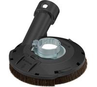 Bosch 1 campana de extracción Pro (Ø 115, 125 mm, accesorio profesional para amoladora angular pequeña) con llave SAG