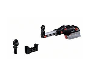 Bosch PRO Extractor de polvo integrado GDE 28 D | Aspirador ligero integrado con mecanismo de limpieza del filtro GDE 18V-28 D + caja de cartón