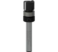 Bosch Pro Fresa de Enrasado, Obenliegendes Guía Rodamientos Bola, Ø 1/2 X L