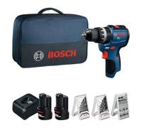 Bosch PRO GSB12V-31 Taladro percutor a batería 12V System (GBA 12V 2.0 Ah, GAL 12V-20, maletín de transporte)