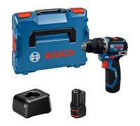 Bosch Pro GSB12V-32 - Taladro Atornillador de Impacto (12 V, Resistente) | Incluye GBA12V-20, GAL 12V-20, L-BOXX 102