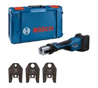 Bosch PRO Herramienta de prensado a batería GPT 18V-32 | La prensadora de tubos de 18 V, con fuerza de 32 kN para una gran variedad de diámetros