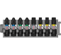 Bosch Pro Impact Mixed Paquete, PH2 (x2 ), PZ2 H5, T20, T25, T30, 25MM,