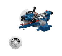 Bosch PRO Ingletadora telescópica GCM305-216S | Sierra ingletadora asequible con precisión duradera y funcionamiento suave GCM305-216S