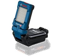Bosch Professional Linterna a batería GLI 18V-800 – 800 lm, 20 LED, cabezal 360°/180°
