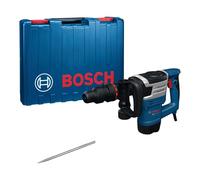 Bosch PRO Martillo de demolición con cable GSH5MX (in incel en punta SDS MAX 280 mm, empuñadura auxiliar recta, estuche de transporte)