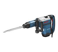 Bosch Professional martillo demoledor GSH 7 VC (incl. empuñadura auxiliar, tubo de grasa, paño para la máquina, 1 cincel puntiagudo, SDS max, RTec Speed, 400 mm, maletín)
