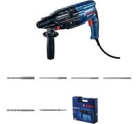 Bosch Professional martillo perforador GBH 240 – 790 W, SDS plus, juego de brocas, maletín