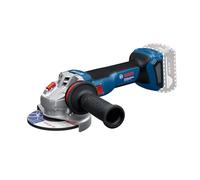 Bosch PRO Miniamoladora a batería GWS 18V-11 S | Herramienta multiuso y de lo más versátil para cortar y desbastar GWS 18V-11 S (125 mm). L-BOXX
