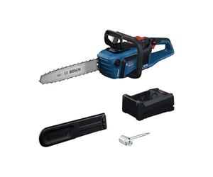 Bosch Pro motosierra GKE 18V-40 (barra de 40 cm, motor Brushless sin escobillas, incluye llave con destornillador, tapa de cadena, batería y cargador)
