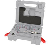 Bosch Pro Multi Material Broca de Corona Q-Lock Aufsteckhalter-Set, 20-76 MM,