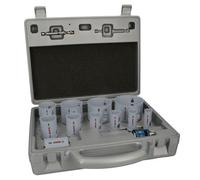 Bosch Juego de 14 brocas Pro Multi Material Power Change Plus - Estuche de moldeo por soplado (para madera blanda, paneles de yeso, diámetro de 19 - 76 mm, accesorios profesionales,