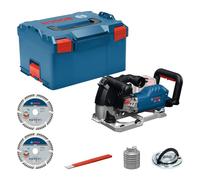 Bosch PRO Rozadora GNF18V-40 | Potente rozadora eléctrica a batería con control de herramientas mejorado y alta profundidad de corte GNF18V-40 L-BOXX