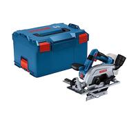 Bosch PRO Sierra circular a batería GKS 18V-57-2 L | Sierra circular a batería compacta multiusos (con el disco situado a la izquierda) para trabajos de corte robustos
