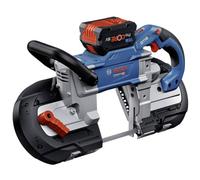 Bosch PRO Sierra de cinta con batería GCB 18V-127 | La potente sierra de cinta con motor Brushless sin escobillas para realizar cortes en metal de gran profundidad, rápidos y