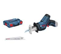 Bosch PRO Sierra sable de batería GSA 12V-14 | La sierra sable de 12 V más compacta de Bosch GSA 12V-14 + L-BOXX Sierras sable a batería