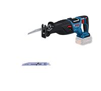 Bosch PRO Sierra sable de batería GSA 18V-28 | Sierra sable a batería con la potencia de una batería con cable para un avance más rápido del trabajo de demolición
