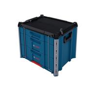 Bosch PRO Sistema de maletín transporte Cajón 3 L-BOXX Contractor | Solución de almacenaje resistente, apilable y totalmente modular para artículos pequeños L-BOXX Contractor CAJONERA 3