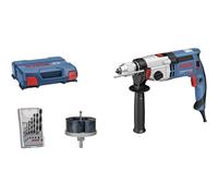 Bosch PRO Taladro con percusión GSB 24-2 | Taladro de percusión de dos velocidades para las aplicaciones más complejas con KickBack Control GSB 24-2 + L-CASE+ACC