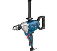 Bosch PRO Taladro sin percusión GBM 1600 RE | Taladro versátil de una velocidad para aplicaciones de mezclado y taladrado GBM 1600 RE + Caja de cartón